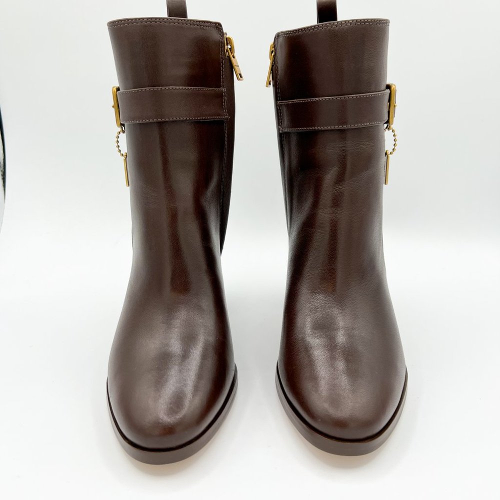 COACH Olivia Signature Jacquard Ankle Booties - Picture 4 of 13